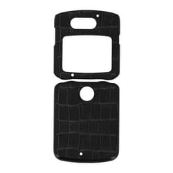 Coque - AVIZAR - Motorola Razr 5G - Rigide - Effet croco - Protection intégrale résistante