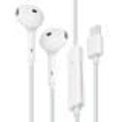 Écouteurs filaires USB-C - OPPO - Modèle avec Microphone - Son stéréo - Intra-auriculaires - 1m