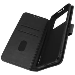 Housse Portefeuille et Support vidéo pour Xiaomi Mi 11 Ultra 5G - AVIZAR - Noir - Coque Rigide - Aimantée