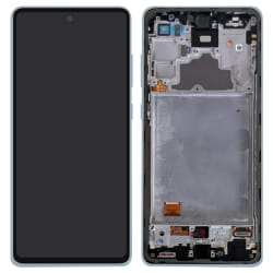 SAMSUNG Écran LCD + Vitre Tactile Galaxy A72 - Bleu