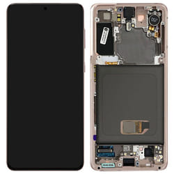 Écran LCD - Samsung - Galaxy S21 - Original - Rose - 6 pouces