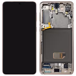 Écran LCD - Samsung - Galaxy S21 - Original - Violet - Remplacement complet