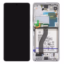 Cache Batterie - Samsung - Galaxy A52/A52s - Bleu - Original - Remplacement Simplifié