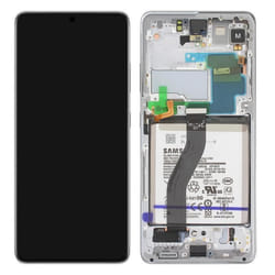 Cache Batterie - Samsung - Galaxy A52/A52s - Bleu - Original - Remplacement Simplifié
