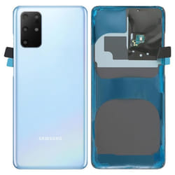 Cache Batterie - Samsung - Galaxy S20 Plus - Bleu Ciel - Pièce de Remplacement - Adhésif Intégré