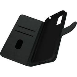 Étui Folio - AVIZAR - Xiaomi Redmi Note 10 5G/Poco M3 Pro - Éco-cuir Texturé - Noir - Support Vidéo