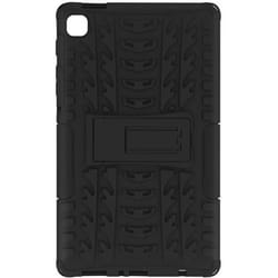 Coque pour Samsung Galaxy Tab A7 Lite - AVIZAR - Bi-matière - Support vidéo - Protection renforcée - Noir