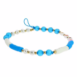 Bijou de Téléphone Bracelet Love 25cm Collection Lovely Bleu