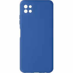 Coque de protection - AVIZAR - Samsung Galaxy A22 5G - Silicone semi-rigide - Soft Touch - Bleu