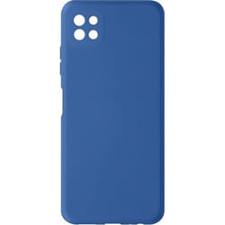 Coque de protection - AVIZAR - Samsung Galaxy A22 5G - Silicone semi-rigide - Soft Touch - Bleu