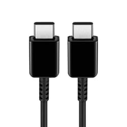 Câble USB-C vers USB-C Charge rapide 1 mètre Dorigine Samsung EP-DG977BWE Noir