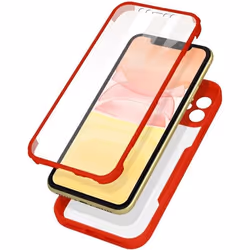 Coque intégrale - AVIZAR - iPhone 11 - Dos Plexiglas - Avant Polymère - Antichoc