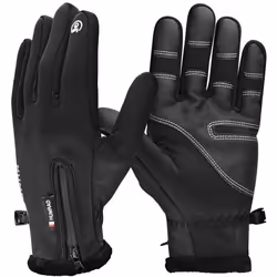 Gants Tactiles - Humrad - Taille S - Antidérapants - Fonction Tactile - Noir