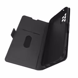 Étui pour smartphone - Samsung - A52 A52 5G A52s - Éco-cuir noir - Porte-cartes - Support vidéo