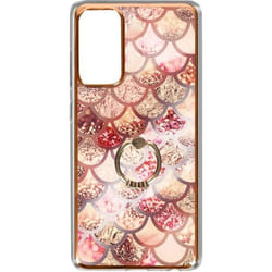 Coque de protection - AVIZAR - Samsung Galaxy S20 FE - Bi-matière - Motif Écaille - Bague de maintien