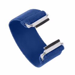 Bracelet - Samsung - Galaxy Watch 4 - Nylon Tissé - Auto-agrippant - Bleu