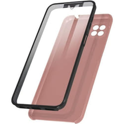 Coque - AVIZAR - Samsung Galaxy A22 - Rose - Souple - 360° de protection