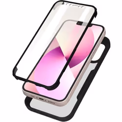 Coque intégrale - AVIZAR - iPhone 13 - Dos Plexiglas - Avant Polymère - Coins Renforcés
