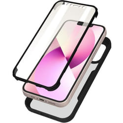 Coque intégrale - AVIZAR - iPhone 13 - Dos Plexiglas - Avant Polymère - Coins Renforcés