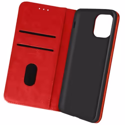 Housse - Apple - iPhone 13 - Rouge - Portefeuille - Support vidéo