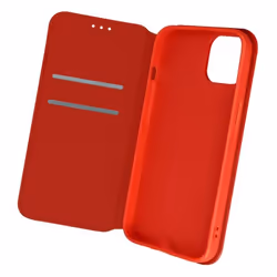 Étui iPhone 13 Mini AVIZAR - Rouge - Fonction Support Vidéo - Protection intégrale