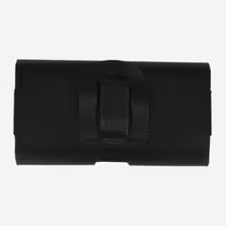 Pochette Ceinture Téléphone Universelle - AVIZAR - Taille 4XL - Noir - Intérieur Soft-Touch