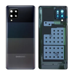 Cache Batterie - Samsung - Galaxy A42 5G - Noir - Pièce de Remplacement - Adhésif Intégré