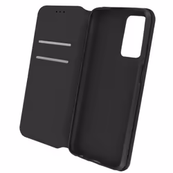 Étui - AVIZAR - Oppo A16 et A16s - Éco-cuir - Fonction Support - Bleu Nuit