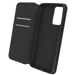 Étui - AVIZAR - Oppo A16 et A16s - Éco-cuir - Fonction Support - Bleu Nuit