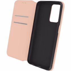 Étui - Oppo - A16/A16s - Clapet Portefeuille - Éco-cuir - Rose Gold