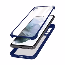 Coque intégrale - Samsung - Galaxy S21 Plus - Plexiglas - Polymère - Antichoc - Bleu