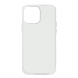 Coque - Apple - iPhone 13 Pro - Silicone Semi-rigide - Finition Soft-touch - Blanc