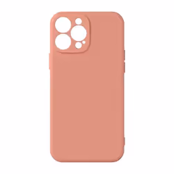 Coque iPhone 13 Pro Max - AVIZAR - Rose - Silicone Semi-Rigide - Finition Soft Touch - Protection Chocs