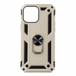 Coque iPhone 13 Mini - AVIZAR - Antichoc Hybride - Jaune - Support Vidéo - Polycarbonate/Silicone