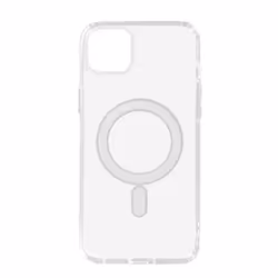 Coque - AVIZAR - iPhone 13 Mini - Antichoc - Transparent Blanc - Magsafe
