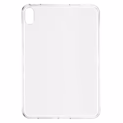 Coque iPad Mini 2021 - AVIZAR - Silicone Flexible - Protection Ultra-Fine - Transparent Blanc - Mixte
