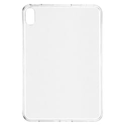 Coque iPad Mini 2021 - AVIZAR - Silicone Flexible - Protection Ultra-Fine - Transparent Blanc - Mixte