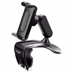 Support Voiture Smartphone - LinQ - Ultra-stable - Fixation Tableau de bord - Rotatif 360° - Antidérapant