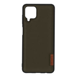 Coque de protection - Dux Ducis - Galaxy A12 - Rigide - Tissu - Vert foncé