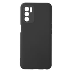 Coque de protection - AVIZAR - Oppo A16/A16s - Silicone semi-rigide - Finition Soft-touch - Noir