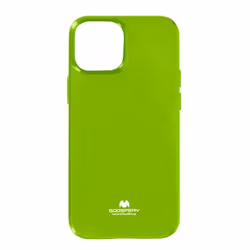 Coque iPhone 13 - Mercury - Silicone Gel - Effet Brillant - Protection Chocs - Vert