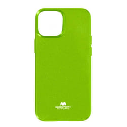 Coque iPhone 13 - Mercury - Silicone Gel - Effet Brillant - Protection Chocs - Vert