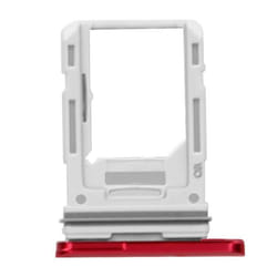Tiroir Carte SIM - AVIZAR - Samsung Galaxy S20 FE - Rouge - Conforme CE et RoHS - 10g