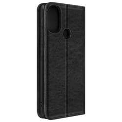 Étui Portefeuille - Motorola - Moto E40 E20 E30 - Noir - Support Vidéo - Fermeture Magnétique