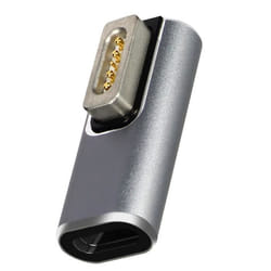 Adaptateur MacBook MagSafe 1 vers USB-C Power Delivery Compact Argent Gris