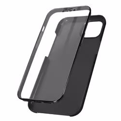 Coque de protection - Noir - iPhone 13 Mini - Protection 360° - Design fin et léger - Soft-touch