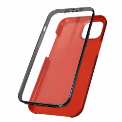 Coque iPhone 13 Pro - AVIZAR - Rouge - Souple - Mat - Ultra-résistante