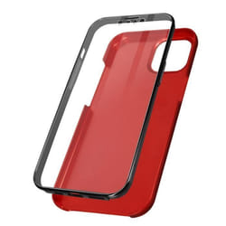 Coque iPhone 13 Pro - AVIZAR - Rouge - Souple - Mat - Ultra-résistante