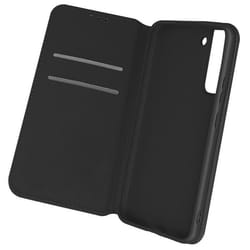 Étui - Samsung - Galaxy S22 Plus - Portefeuille - Simili cuir - Noir
