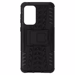 Coque de protection - AVIZAR - Samsung Galaxy A33 5G - Bi-matière Antichoc - Béquille intégrée - Noir